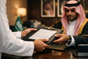 تسليم التصريح